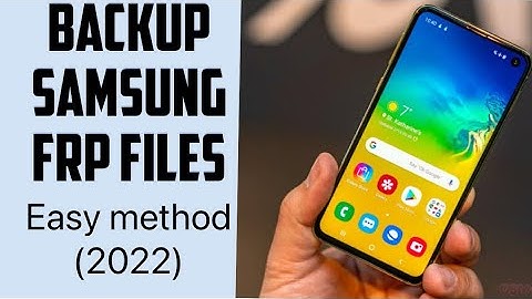 How to backup frp files on Samsung account || Samsung cloud backup (2023)