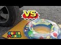 スーパーマリオ 55cm 浮き輪 VS プレス専用車両 /Inflatable Super Mario swim ring 21inch VS CAR