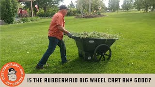 Is the Rubbermaid Big Wheel Cart Any Good?