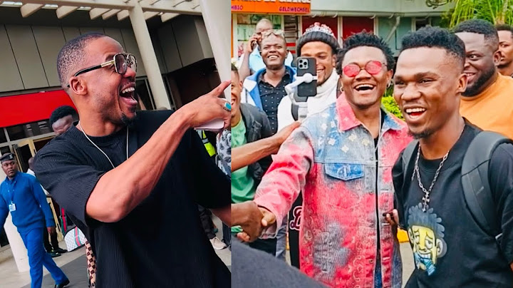 Tazama Jinsi Alikiba Na Mbosso Walivyokutana  Uso Kwa Uso Nairobi🔥🔥