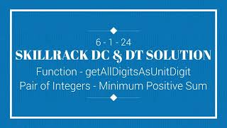 SKILLRACK DAILY CHALLENGE AND DAILY TEST SOLUTION | 06-01 | Python