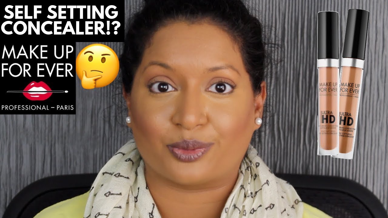 Make Forever Ultra Self-Setting Concealer ( 1 Week Wear Test) - YouTube