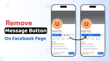 How to Remove the Message Button on Facebook Page?