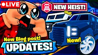 NEW UPDATE Money Truck Heist, Wallet & MORE Playing ROBLOX Mad City WITH VIEWERS