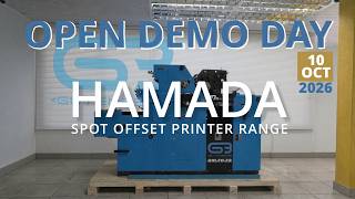 Hamada Spot Offset Printer Range Open Demo Day