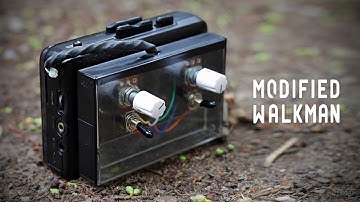 Modified Cassette Walkman