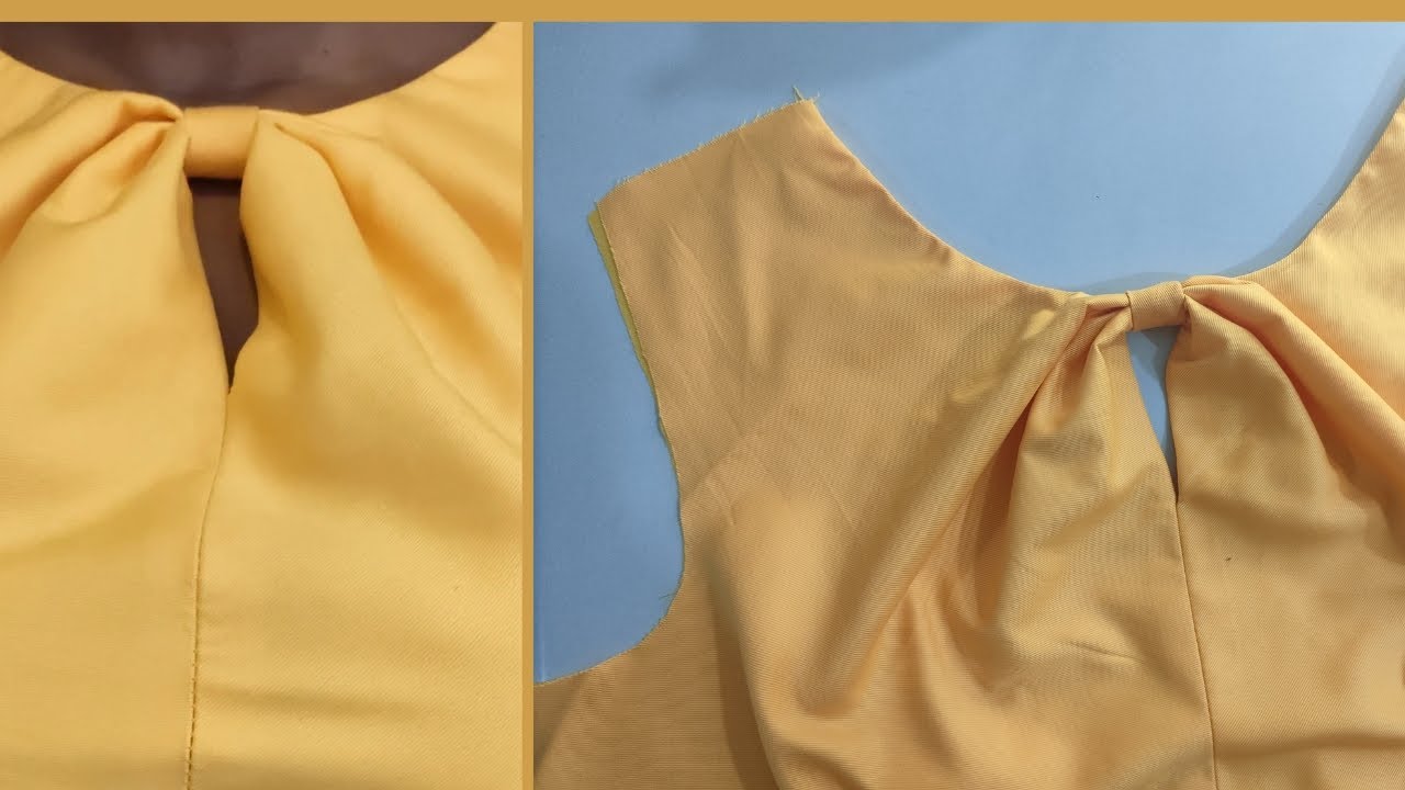 How To Cut and Sew A Half Circle Dress with a Beautiful Neckline/ Dart Manipulation Technique