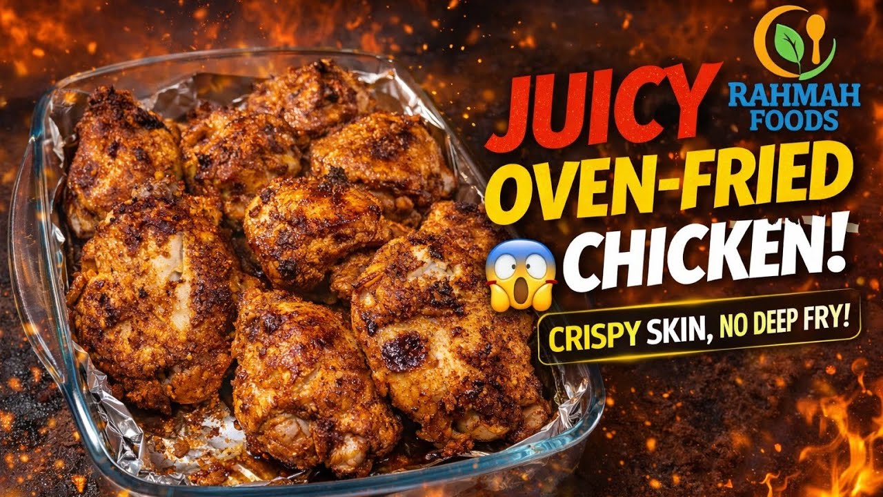 Oven Chicken Tastes Like Street Food | Crispy Thighs