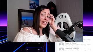 El chat hacen llorar a la streamer Allison Cazo :'(