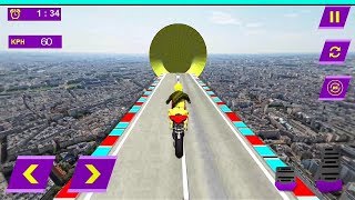 Impossible Tricky Bike Stunt 2018 Game || Bike MotoCross Stunt Racing Game || Motorbike Games 3d screenshot 3