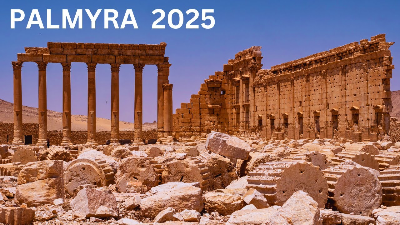 [4K 60fps] Exploring the Lost Ruins of Palmyra in 2025