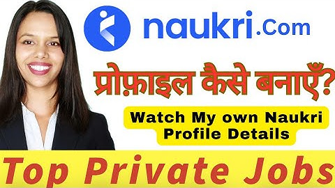 How to Create a great profile on Naukri.com for all pvt jobs ? How many HR calls do I get?