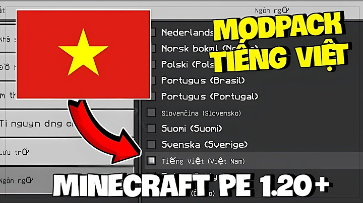 Hướng dẫn cài tiếng việt cho minecraft năm 2024