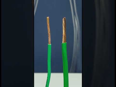 Video: Cable flexible de cobre trenzado con aislamiento de caucho: descripción, características, aplicación