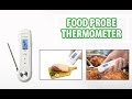 Food probe thermometer for reliable food temperature measurements  model bp2f  vackerglobal