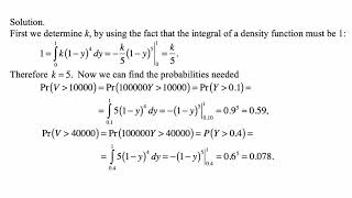Exam P exercise for October 28, 2018