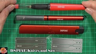 DSPIAE Knives and Saw Review