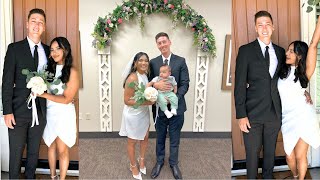 OUR 2023 COURTHOUSE WEDDING | Price, Outfits, Arrangements and More!