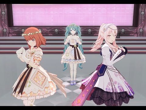 【プロセカMV】限定ヘアのみのり、瑞希、ミクでツギハギスタッカート【初音ミク歌唱Ver】