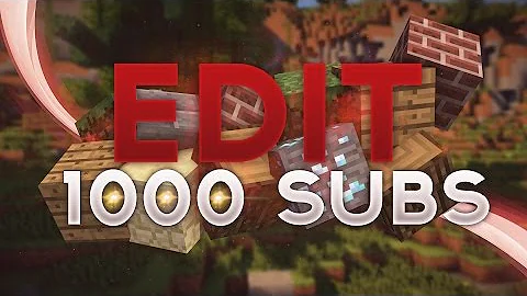 Edit 1.000 Su'bs - Thanks For 1k By TrackerEDT