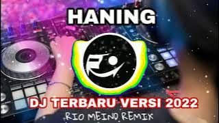 DJ HANING LAGU DAYAK || RIO MEIND REMIX TERBARU 2022