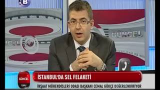 İmo Başkani Cemal Gökçe Kanal B Televi̇zyonunda Canli Yayina Katildi