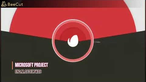 مقدمة 5 دقائق شرح برنامج   Microsoft project - جدول زمني سريع ادخال المهام