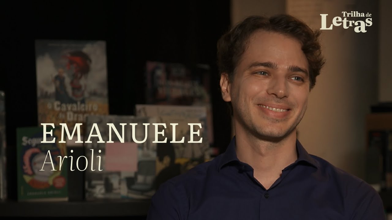 Trilha de Letras recebe o escritor franco-italiano Emanuele Arioli