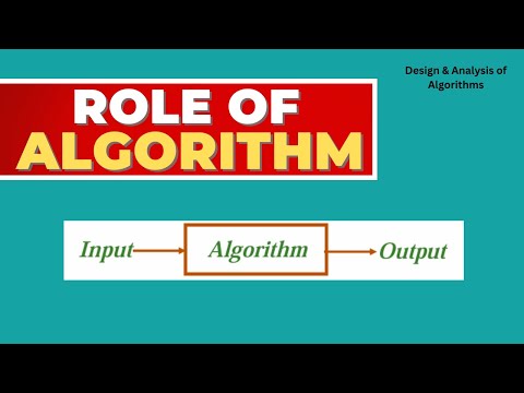 Role of Algorithm in Computing | DAA