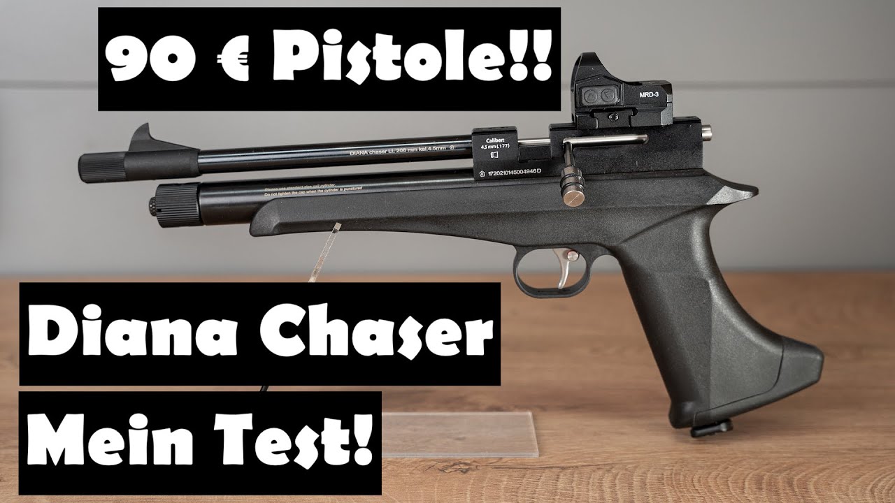 Diana Chaser Co2 Luftpistole - Mein Test und Review - AirGhandi