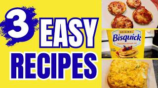 3 BUDGET FRIENDLY Recipes That Are READY In MINUTES || COOKING FOR ONE
