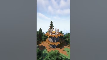 Minecraft Medieval Watchtower #shorts #minecraft