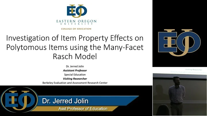 Colloquium: Jerred Jolin- Investigation Using the ...