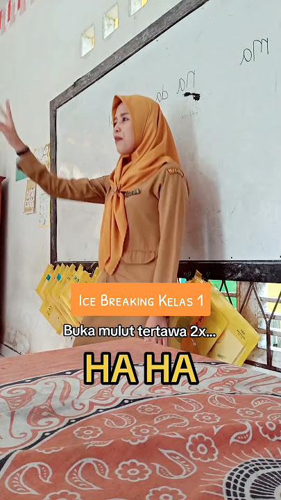 Ice Breaking Kelas 1 SD - Buka Mulut Ha Ha Ha #gurusd #guruhits #gurukreatif #icebreaking #kelas1