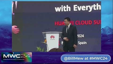 MWC24 Huawei Cloud Summit Welcome