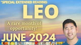 Leo June 2024 - YOUR BEST SPREAD EVER 🎺 EPIC, LIFE-CHANGING MONTH! 💥 Tarot Horoscope ♌️