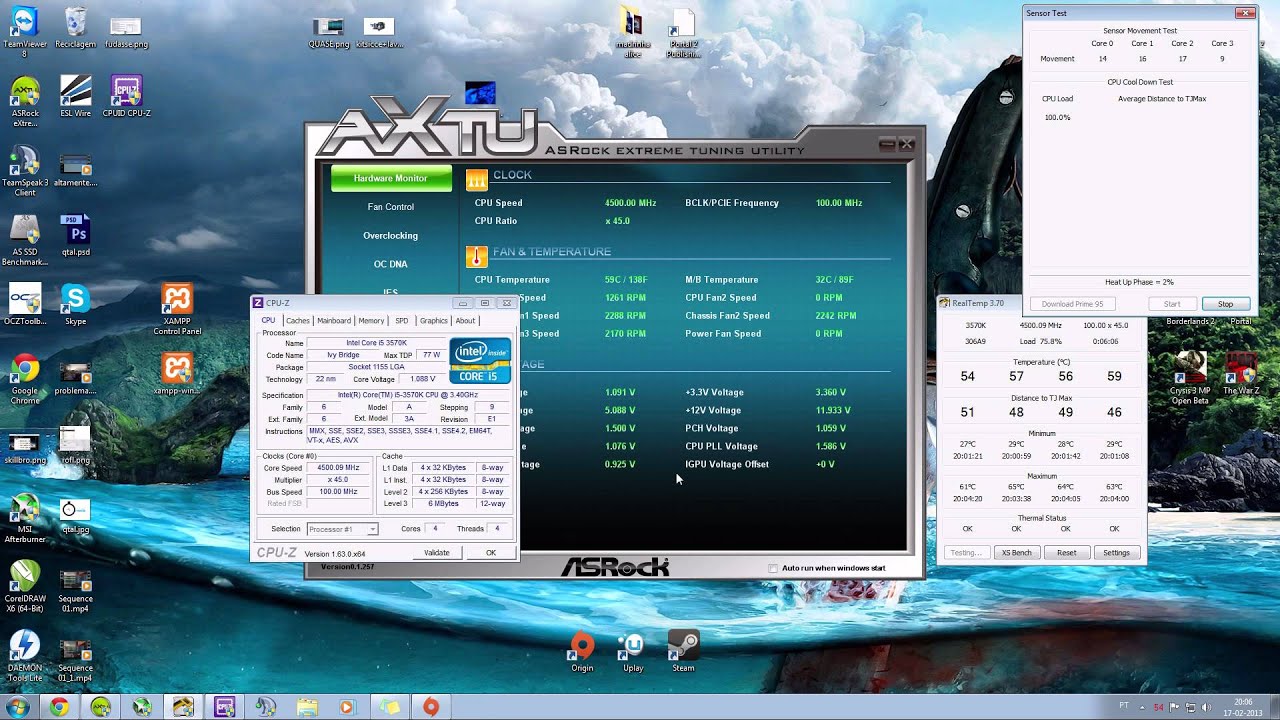 I5 3570k Overclock I5 3570k Overclock