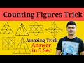 Best trick for counting figures | Reasoning | RRB | Railway