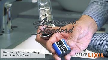 How to Replace the Battery in the NextGen Selectronic Commercial Faucet from American Standard
