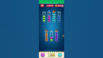 Ball Sort Puzzle Hard Level 170   Color Games All levels Fast n Clean playlist