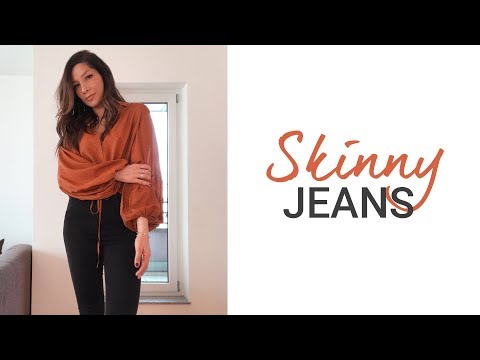 Video: 4 Möglichkeiten, Skinny Jeans zu tragen