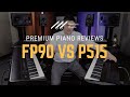 🎹Roland FP90 vs Yamaha P515 Review, Demo, & Comparison - PHA50 vs NWX Actions🎹