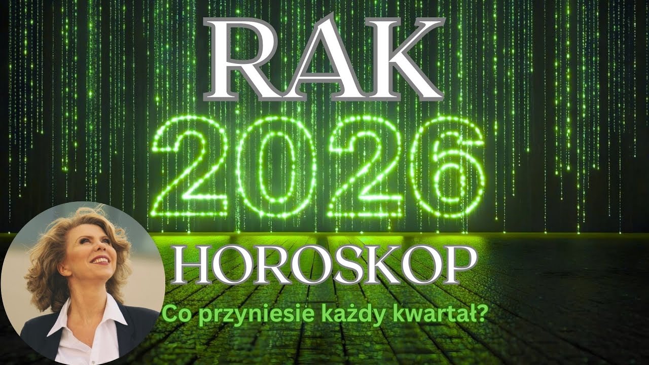 RAK 2026🌟Horoskop roczny! Co Wam przyniesie 2026 rok?