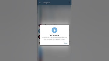 18+ Adult Content | This channel cannot be displayed because it was used to spread telegram Problem