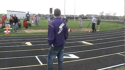 John Alsup, Jr.  first Jump at Kokomo Relays 2011
