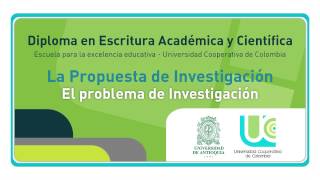 Audio 2. El problema de investigación