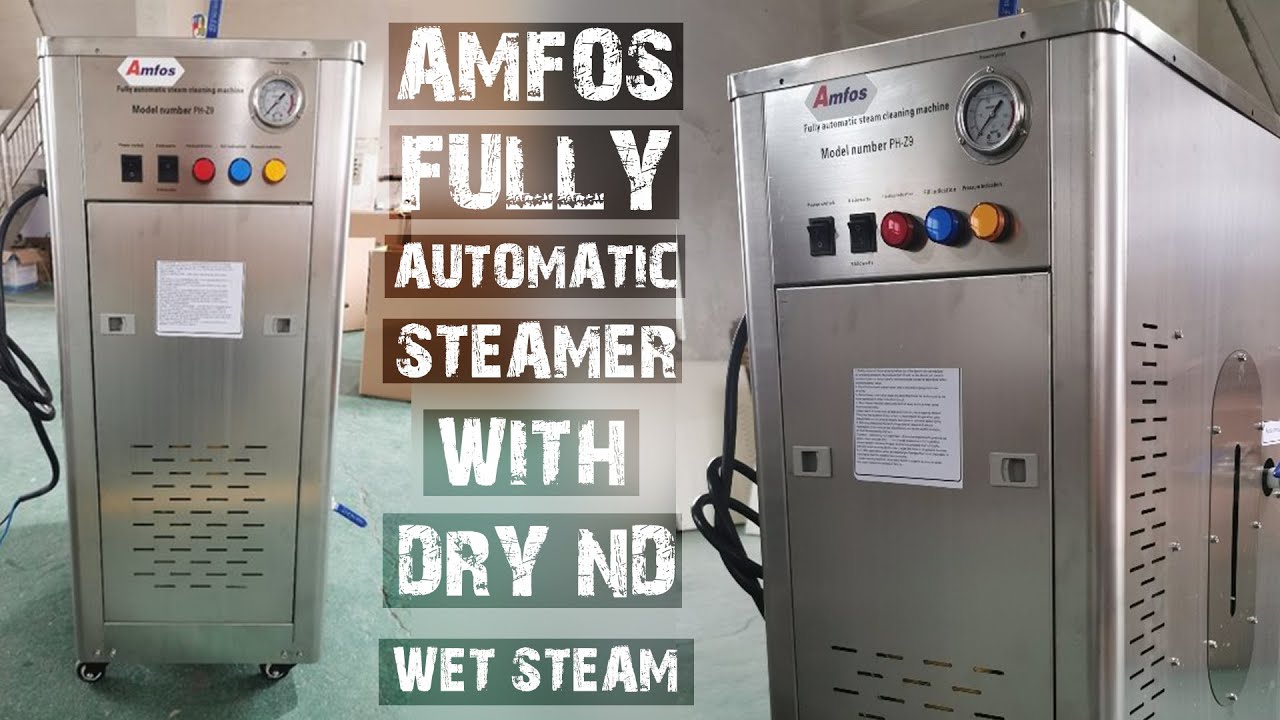 Amfos Fully Automatic Steamer PH-Z9, Dry & Wet Steam, Fully Commercial