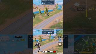 ✅Auto Expand Wingsuit Setting ON vs OFF in COD MOBILE BR #shorts #trending #codm