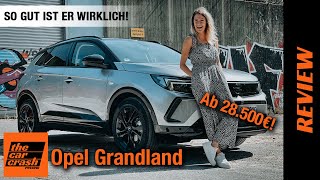 Opel Grandland Facelift (2021) This is how good the petrol engine is from € 28,500! Driving report