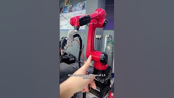 Arm span 1500, load 10kg, repeat positioning accuracy of 5 wires#Robot#industrial robot#Six axis